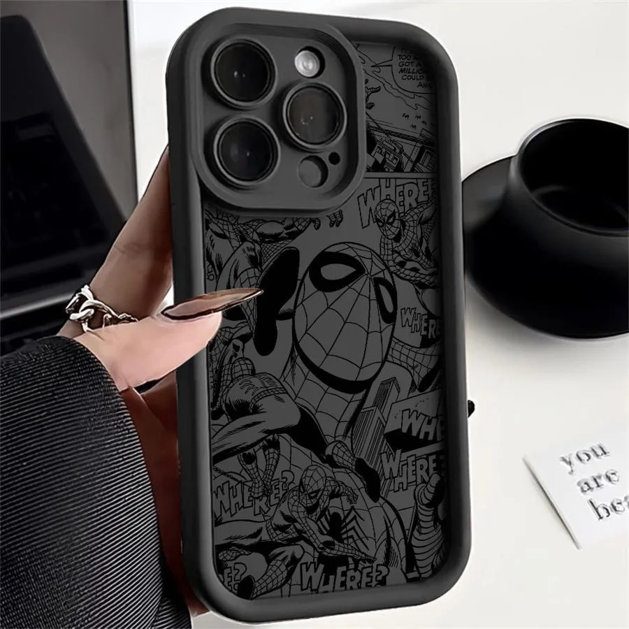 Cool Spiders-Man Phone Case for Motorola Moto Edge 70 G86 G56 50 G35 G05 G34 G75 G PLAY G85 60 Neo Fusion Stylus Pro Ultra 4G 5G