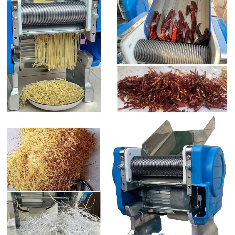 Commercial Electric Herbal Cutter Shredder Chopper Machine Tabletop Small Dry Red Chili Shredder Machine 220V Food Shredder