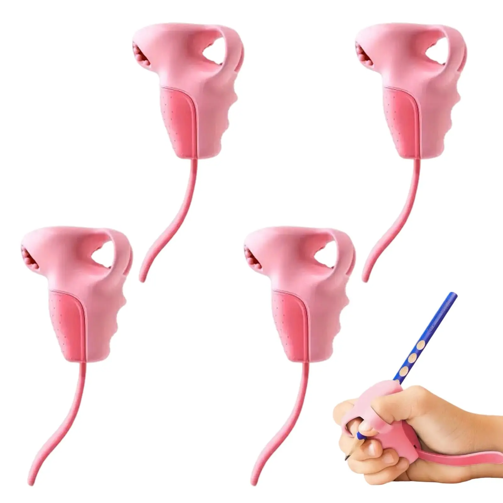 أدوات مساعدة للكتابة اليدوية، مشبك قلم رصاص قابل للتعديل، حامل قلم رصاص مريح، قابض تصحيح الموقف الناعم للكتابة اليدوية