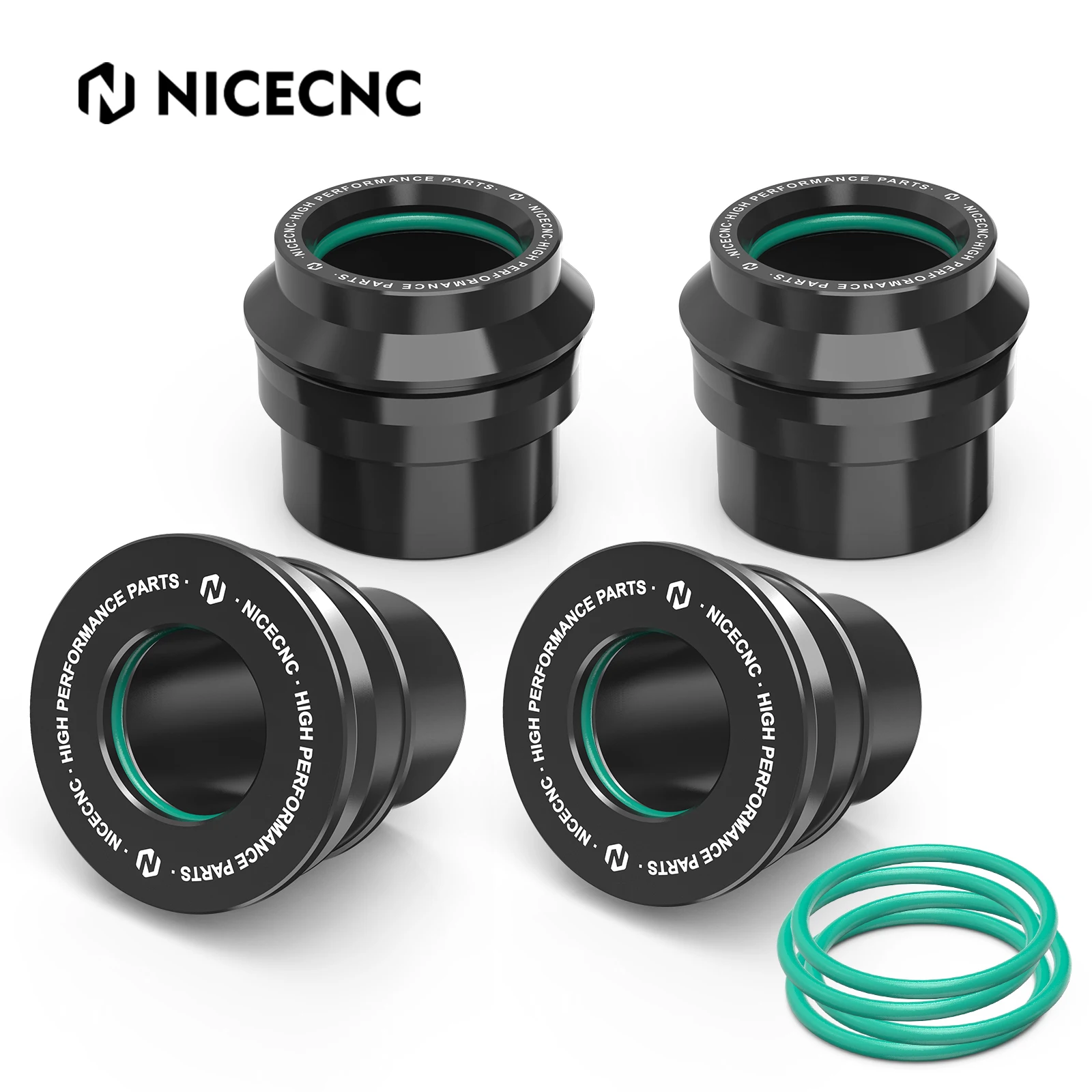 NICECNC For KTM EXC 300 2017-2023 Front Rear Wheel Hub Spacers Collars EXC-F XC-W XCF-W 125 250 350 450 500 For Husqvarna GASGAS