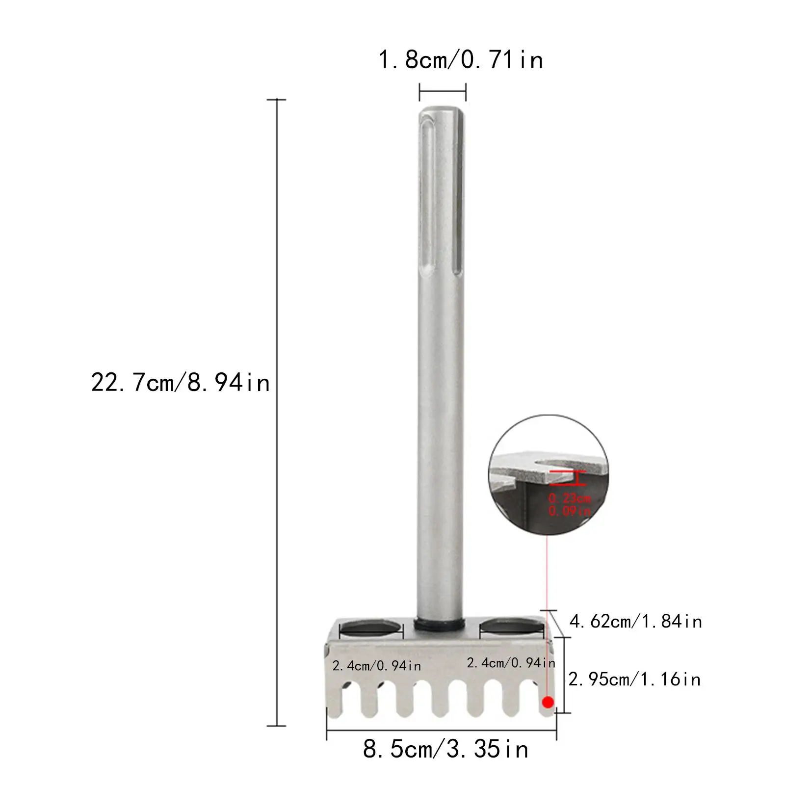 Electric Box Slot Cutter Outlet Box Cutter Easy to Use Electrical Boxes Hole