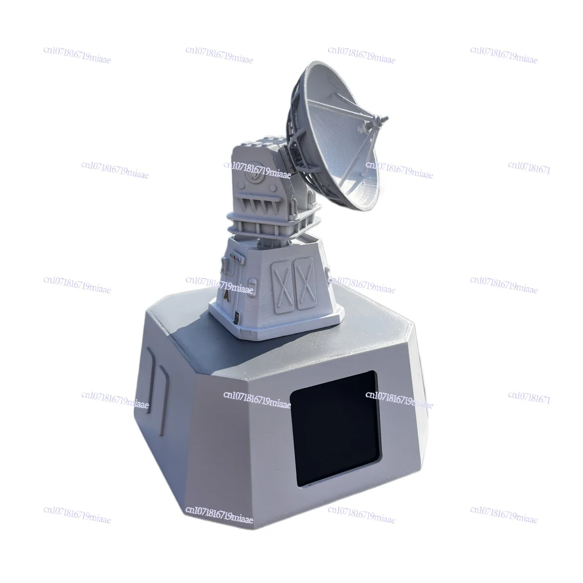 

Desktop weather clock military sci-fi rotating radar model home decoration ornament handmade holiday birthday gift