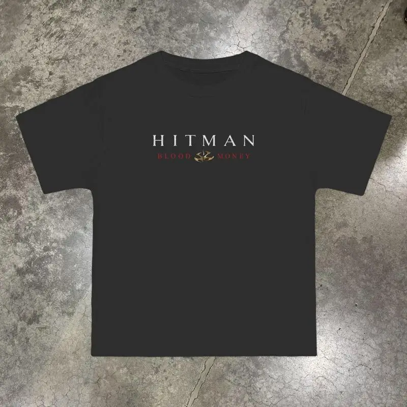 Футболка HITMAN BLOOD MONEY 2007 VINTAGE REPRINT Футболка HITMAN BLOOD MONEY 2007 VINTAGE REPRINT