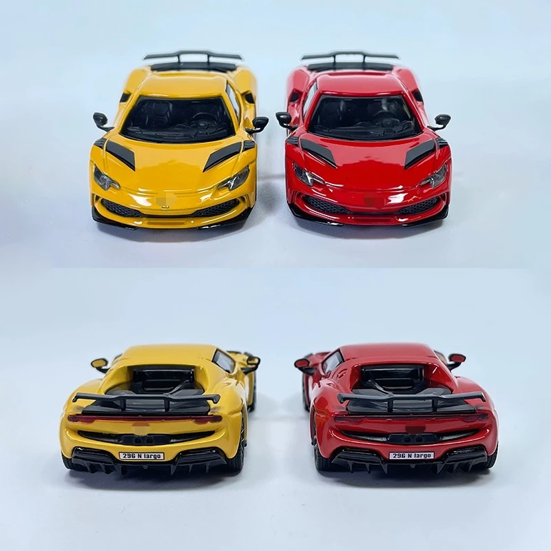 PEAKO 1:64 Novitec 296 N Largo Alloy Car Static Die Cast Vehicles