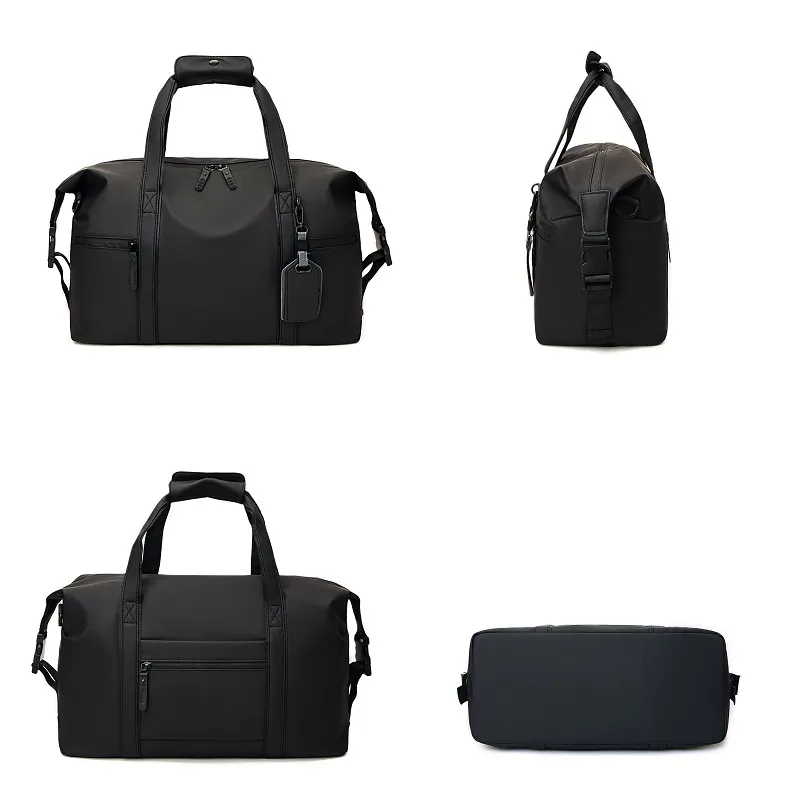 حقيبة كتف مفردة للرجال ذات سعة كبيرة، حقائب سفر للأعمال، حقيبة يد جافة ورطبة قابلة للفصل #2