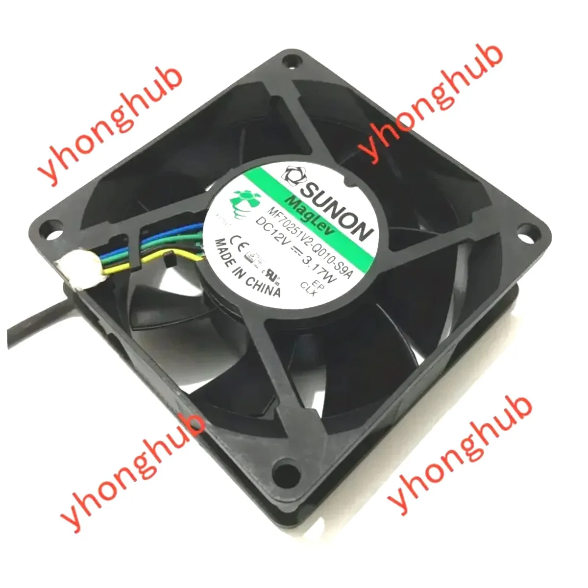 sunon-mf70251v2-q010-s9a-dc-12v-317w-4線式-70x70x25mm-サーバー冷却ファン