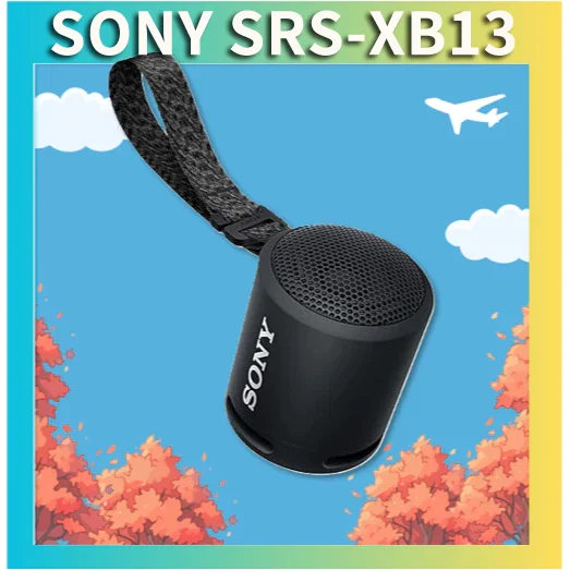Altavoz Bluetooth Sony SRS-XB13, Resistente al Agua IP67, Extra Bass, 16 Horas de Reproducción, Mini Altavoz Portátil