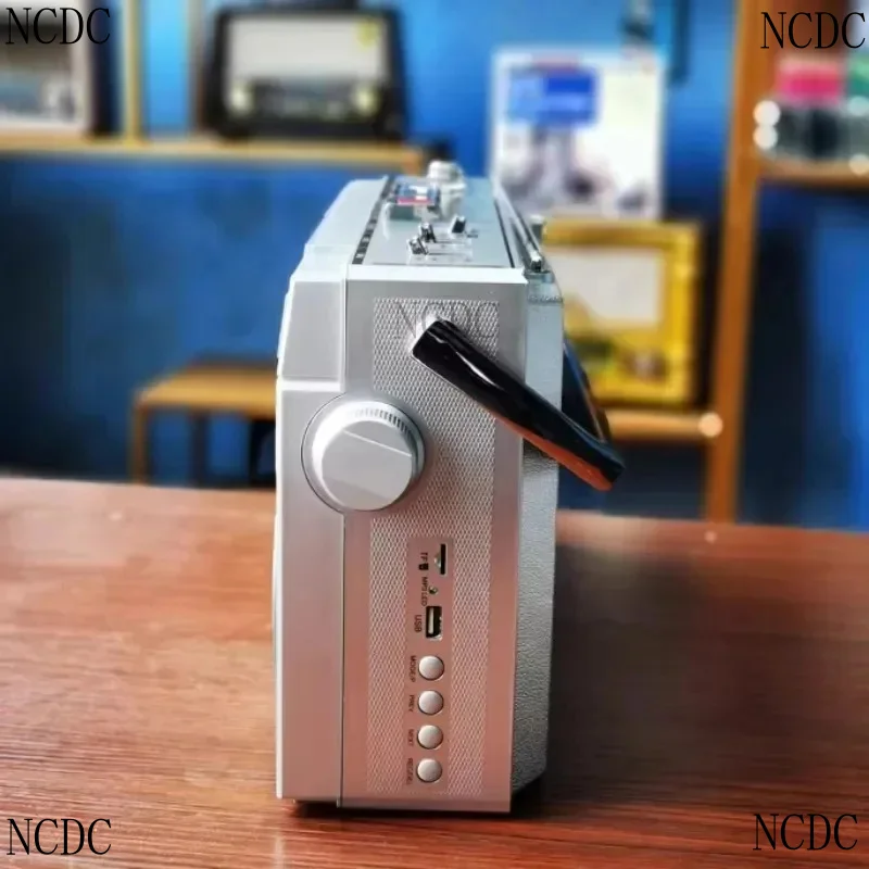 Retro Nostalgic Stereo Two Channel Tape Cassette Radio Recorder Card