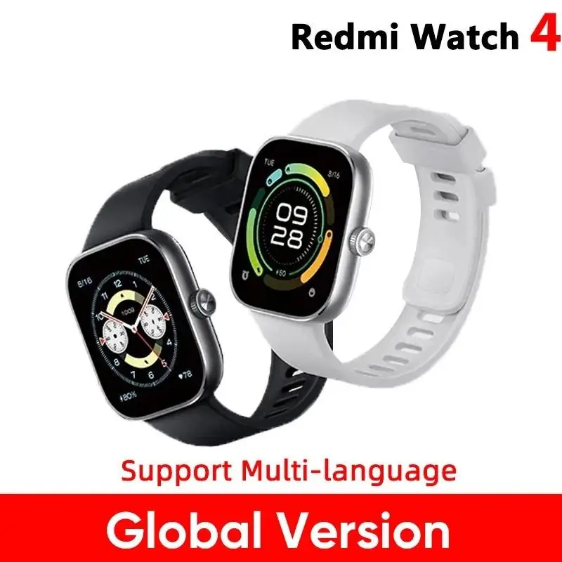 New! Global Version Watch 4 Ultra Large 1.97'' AMOLED Display GPS GNSS Smartwatch Bluetooth Phone Call Smart Sleep Monitoring