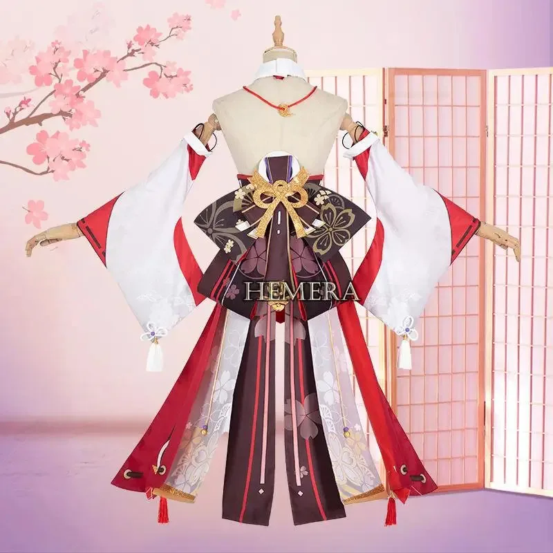 

Yae Miko Cosplay Costume Impact Uniform Wig Cosplay Anime Chinese Style Halloween Costumes for Women Game