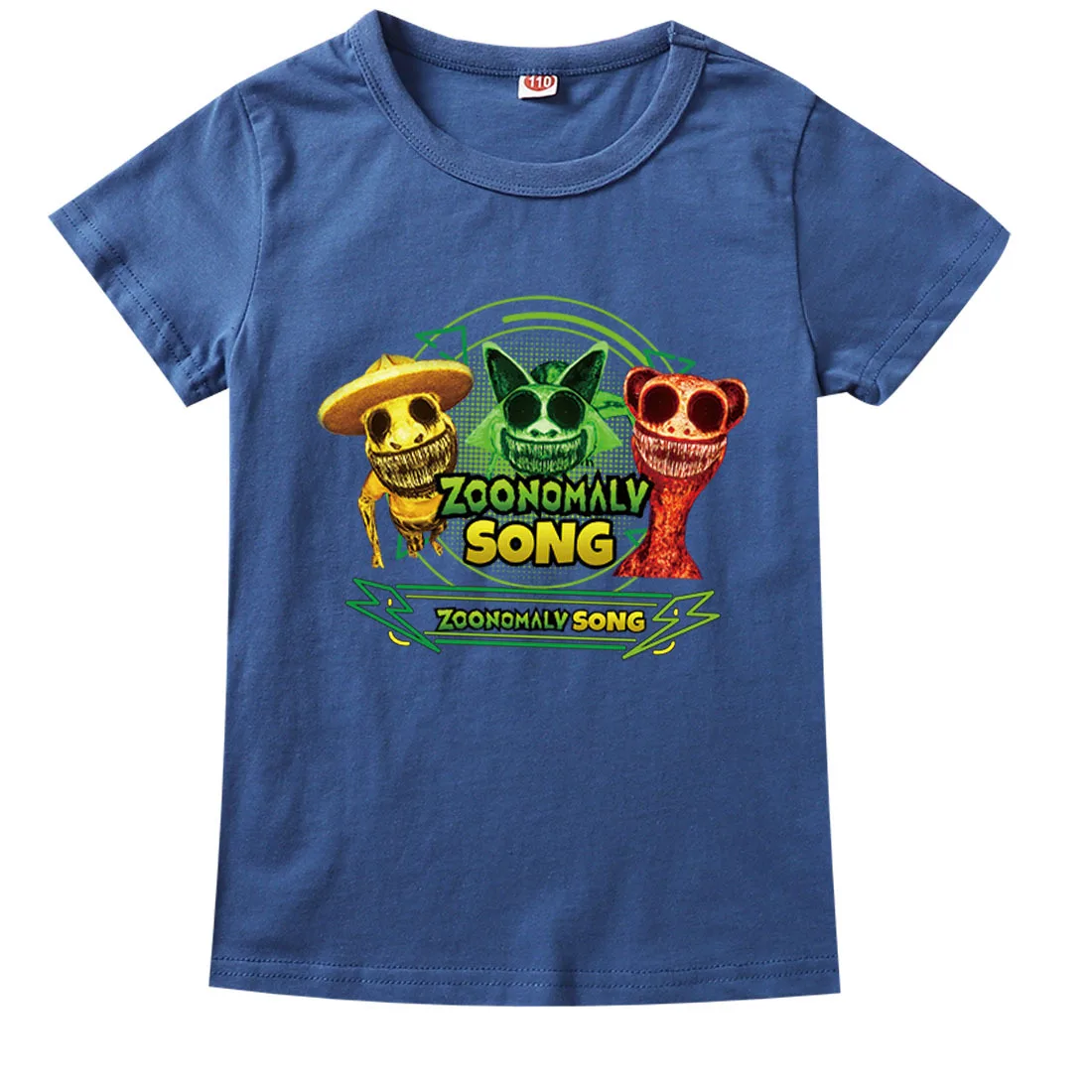 2024 New Game Zoonomaly T Shirt Kids Summer Clothes Baby Girls Cartoon TShirt Children Casual Clothing Boys Short Sleeve Tops