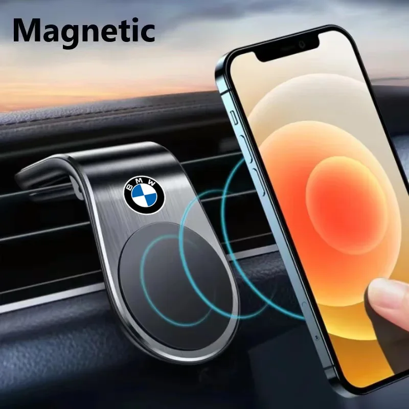 Magnetic Car Phone Holder in Car Phone Stand Clip Mount for BMW E28 E30 E34 E36 E39 E46 E60 E61 E62 E70 E87 E92 E83 Accessories