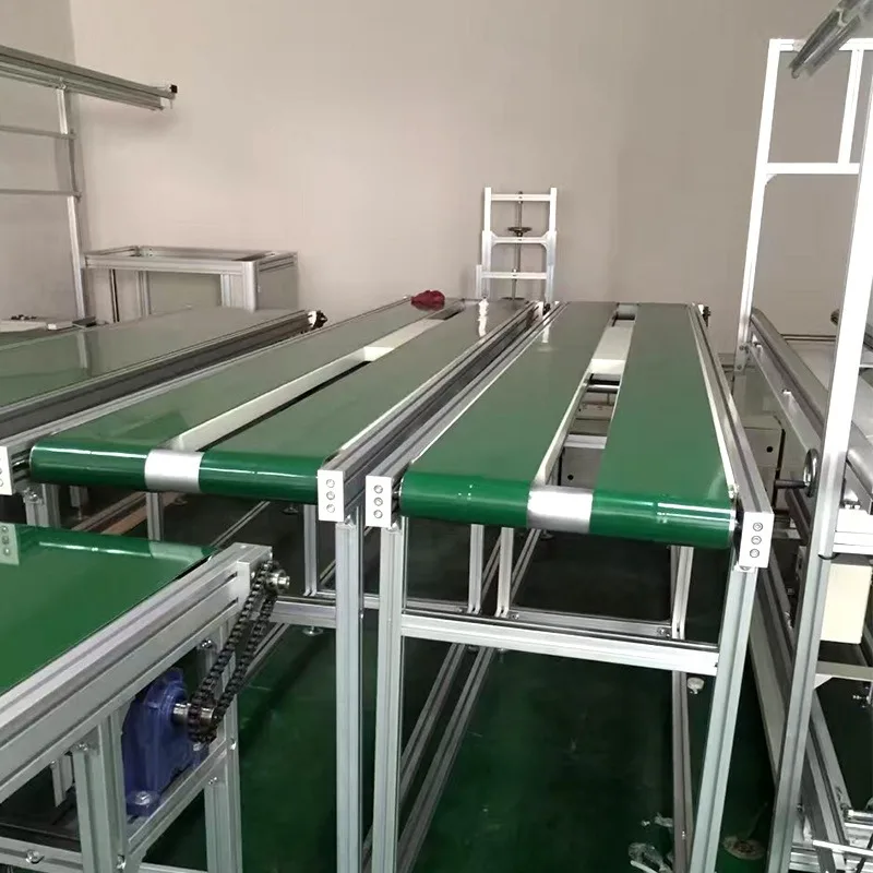 Customized Small Belt Conveyor Belt Line Automation Equipment Assembly Line Logistics Sorting Conveyor Belt Deposit