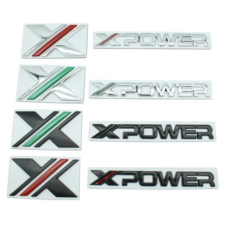 

MG 5 6 ZS EV GS 350 360 HS EZS MG5 MG6 X Power Car Design X XPOWER Logo Engine Cover Mudguard Luggage Rear Badge Stickers