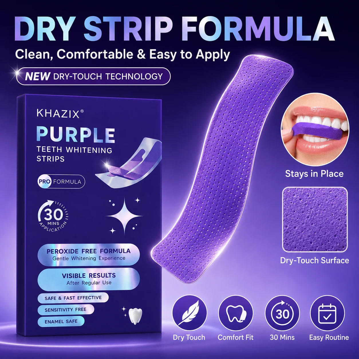 Strip Perawatan Gigi Warna Ung - Teeth Whitening Routine ulasan dan harga