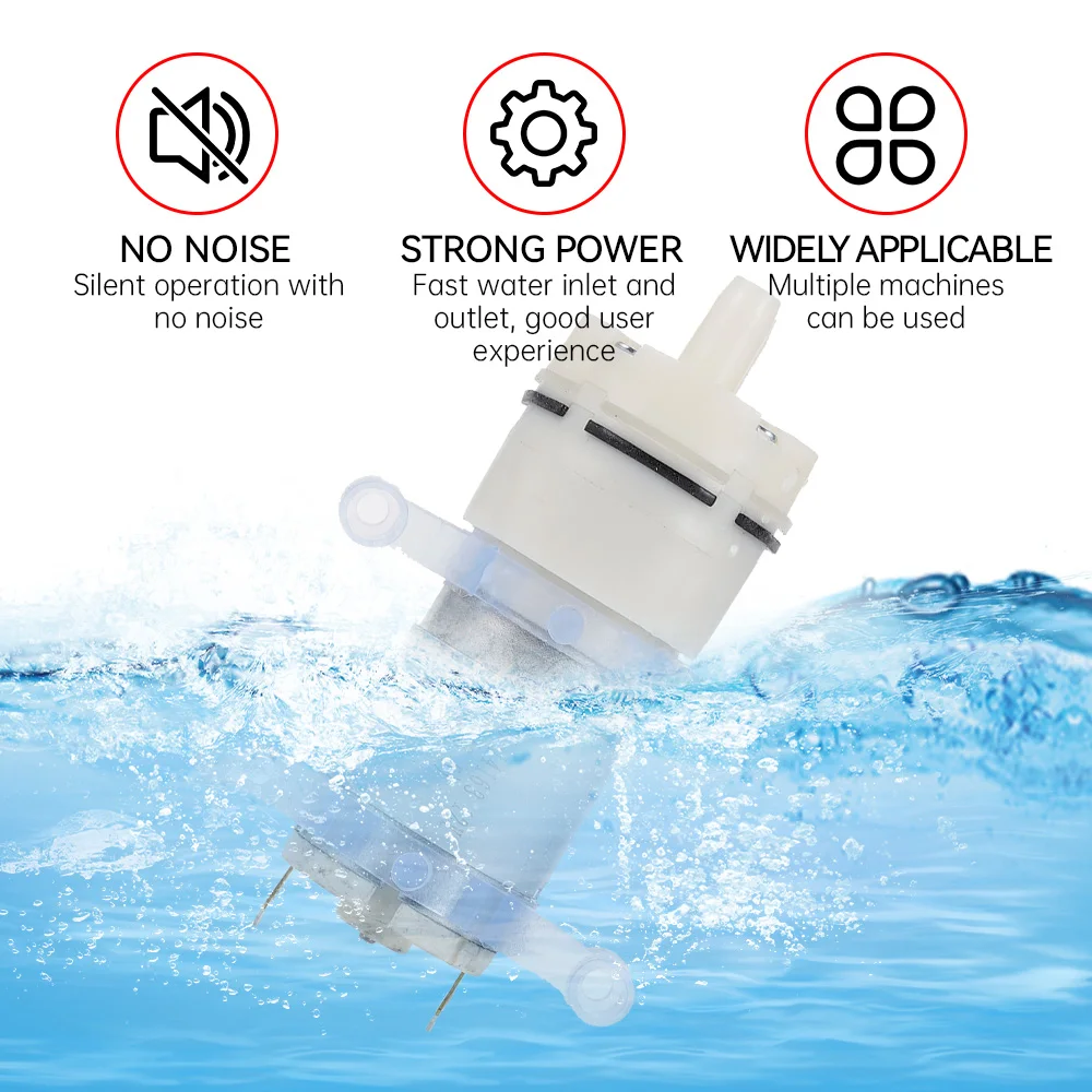 Mini Water Pump Priming Diaphragm Pump Spray Motor Vacuum 12V Micro Pumps Max Suction 2m For Water Dispenser 90mm x 40mm x 35mm