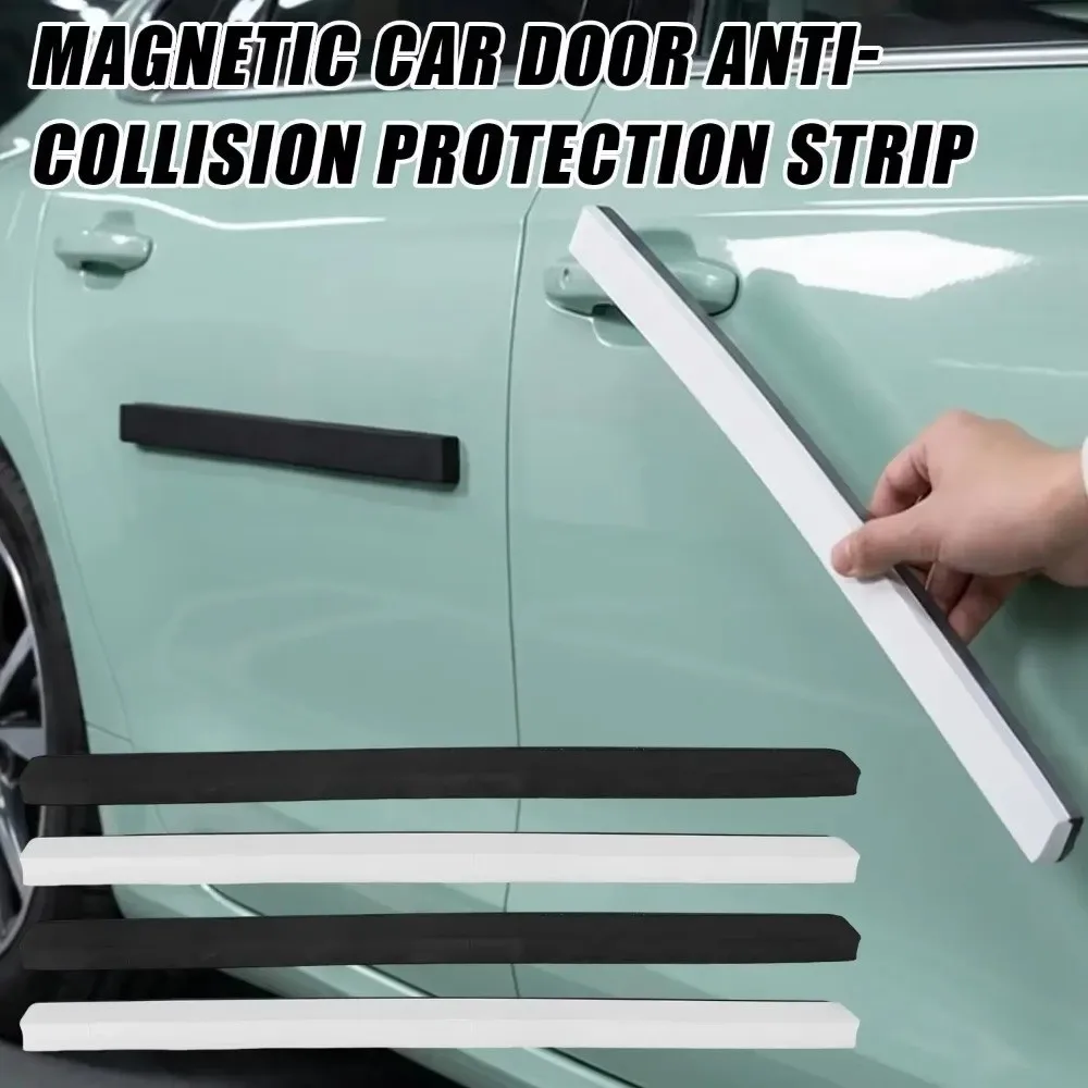 Magnetic Adhesive Door Edge Guard Anti-Collision Bump Prevention Door Buffer Strip EVA Side Protector Strip For Most Cars