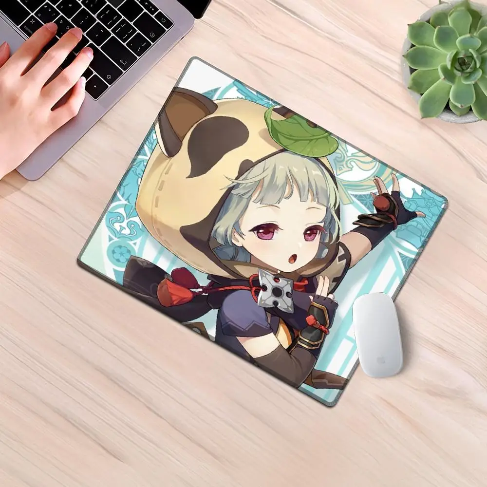 Sangonomiya Kokomi Sayu Shenhe Mouse Pad Gaming Laptops Keyboard Mat Deskmat Pc Accessories Desk Protector Mousepad Gamer Mats A