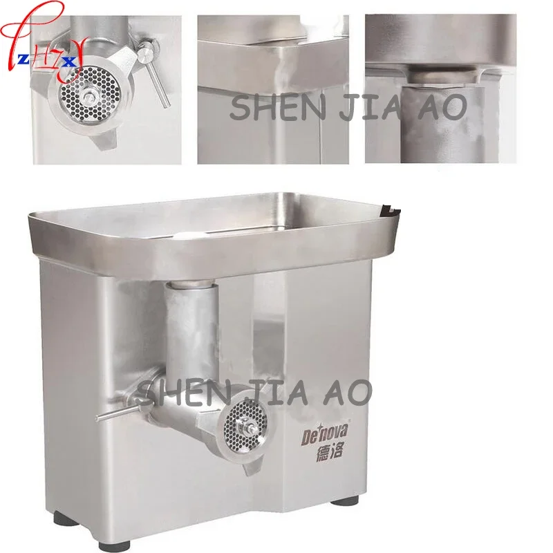 Мясорубки 1100 Вт DM-22, настольная мясорубка из нержавеющей стали, необходимое оборудование для резки мяса в ресторане