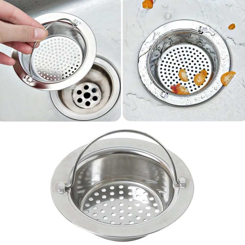 قطعتان من أغطية مرشح قابس المياه مصفاة تصريف حوض شديدة التحمل للمنزل والحمام والمطبخ ومحلول مضاد للانسداد