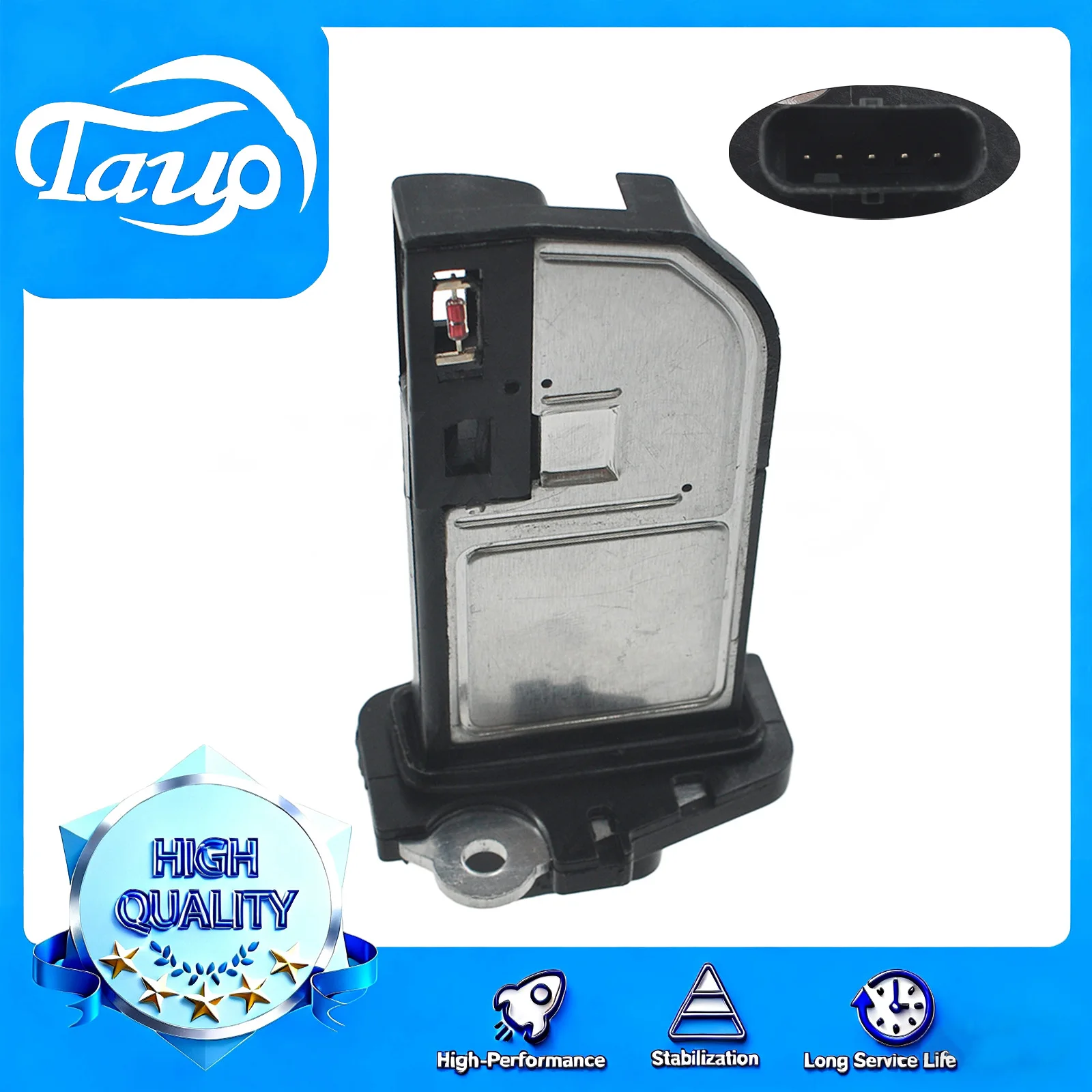

Mass Air Flow MAF Sensor Compatible with Skoda Octavia 1Z3 Combi 1Z5 Superb 3T4 Replacement Of 06J906461D AFH60-37