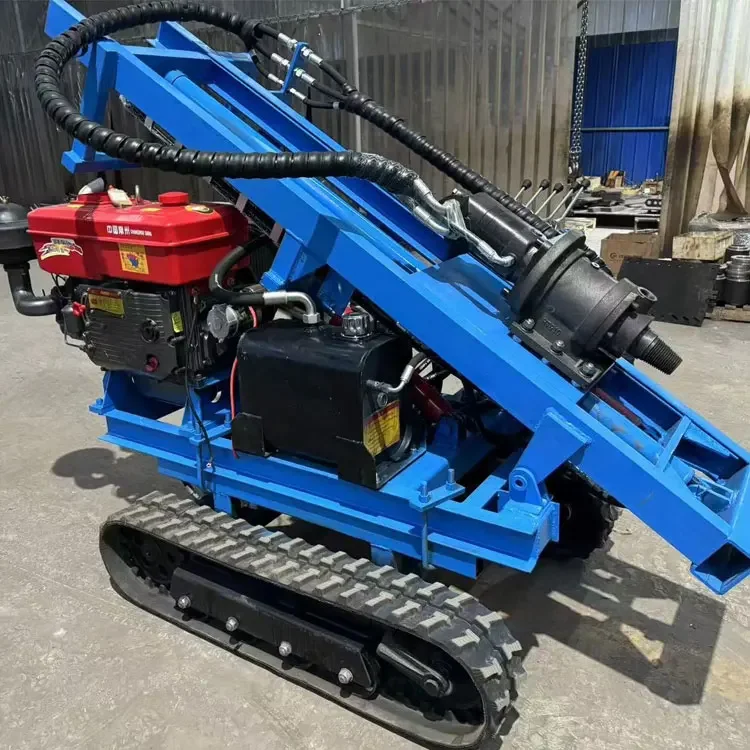 for Photovoltaic Pile Driver Solar Power Engineering Drilling Machine Crawler Foundation Piling Equipment Auger Drilling Machine