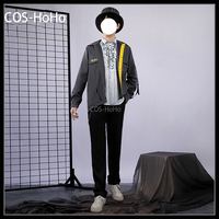 COS-HoHo Vtuber Fura Kanato New Clothes Game Suit Handsome Uniform Cosplay Costume Halloween Carnival Party Role Play Outfit