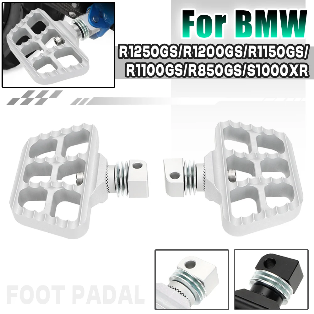

For BMW R1250 GS ADVENTURE r1250gs r1200gs lc adv s1000xr R1100 GSR850 R1150gs Motorcycle Rear Foot Pegs Pedal Folding Footrests