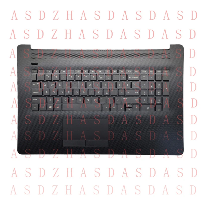 

Z Palmrest For HP 17-CA 17-BY Keyboard Non-Backlit 73H1 PTP Touchpad L92780-001 US