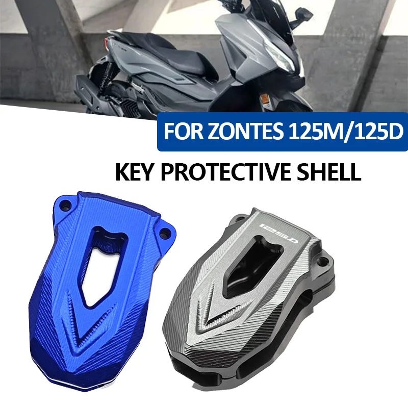 

Защитный чехол для ключа для ZONTES 125M 125D 2024, защитный чехол для пульта дистанционного управления, металлический корпус для ключа, защита от падения zontes 125 м 125d