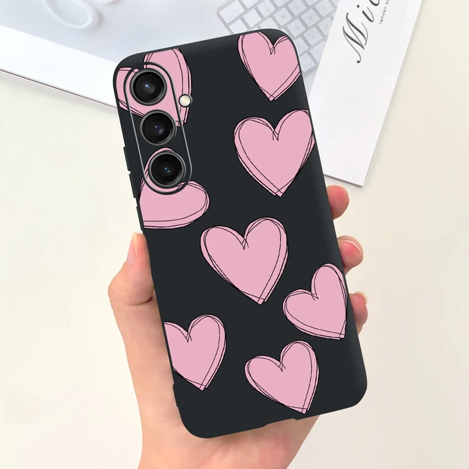 For Samsung Galaxy A25 A35 5G 2023 Case Cute Fashion Daisy Flower Girls Painted Soft Funda For Samsung A15 Coque A 25 A 35 Funda