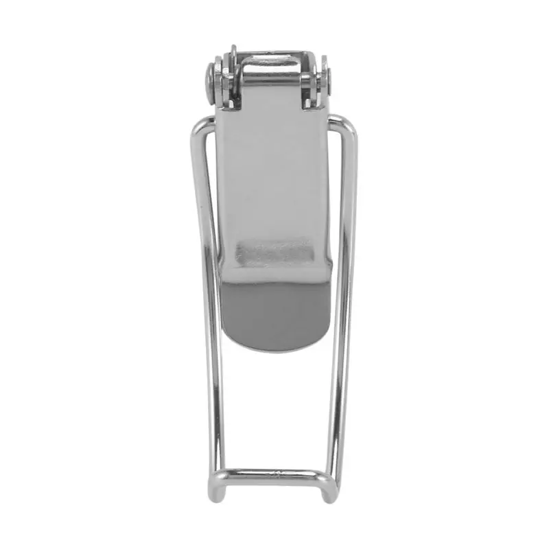 TFORU-4X Stainless Steel Spring Hasp 304 Stainless Steel Box Cabinet Spring Lock Hasp Transport Box Tower Buckle