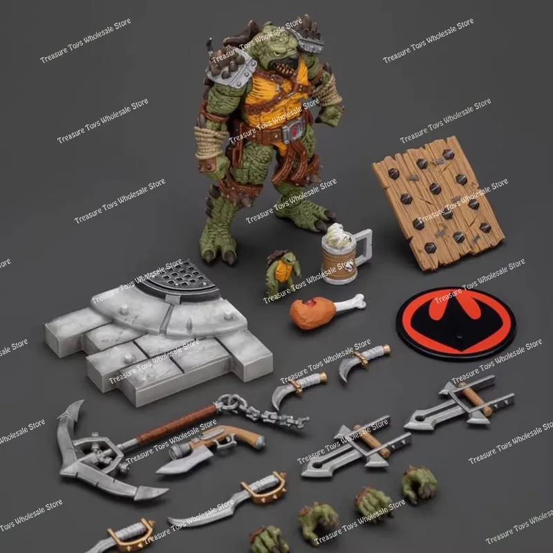 متوفر في المخزون JOYTOY 1/18 TMNT الشكل JT00881 JT01000 JT01017 Krang Slash Tokka أنيمي عمل أرقام التماثيل نماذج اللعب الهدايا #2