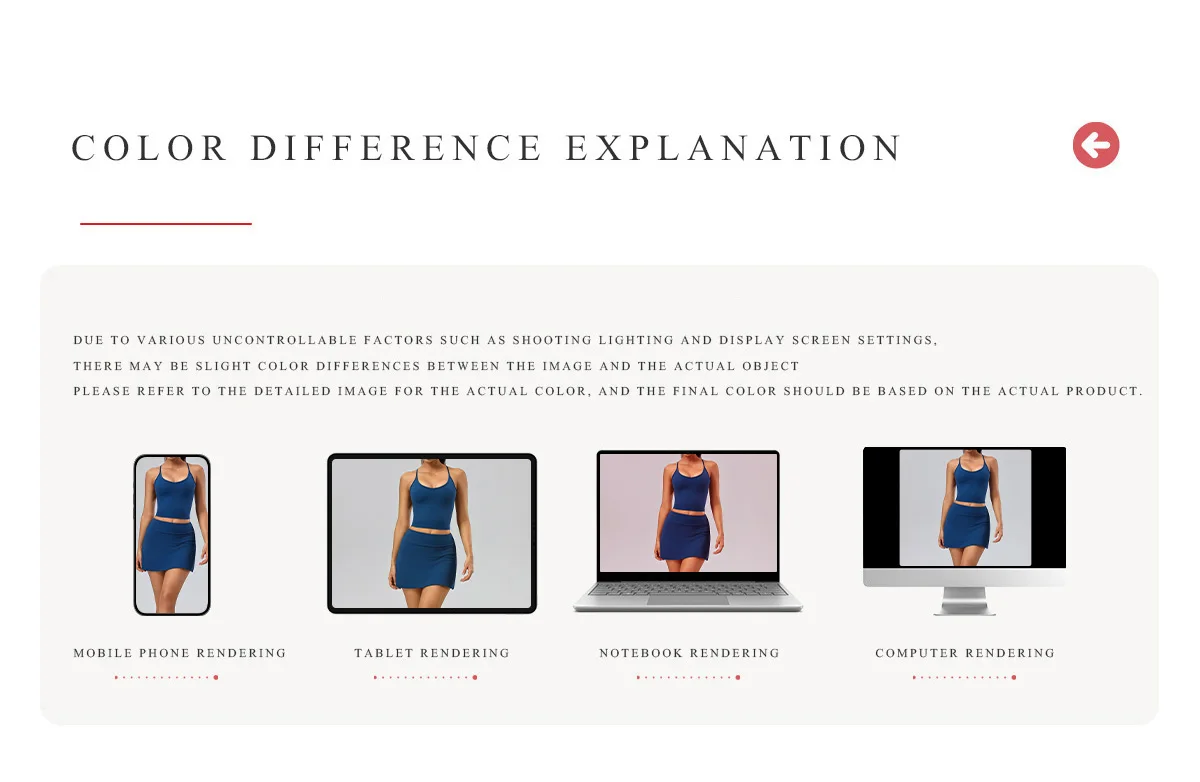 Hearuisavy Damen 2-teiliges Fitness-Set: Hochtaillierte Yoga-Caprihose mit weitem Bein, Push-Up-Sport-BH, schnelltrocknender Tennisrock für das Fitnessstudio. – Detail 12