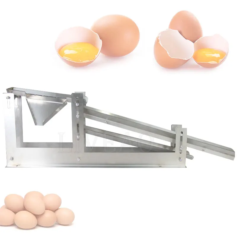 Yolk And Liquid Separator Egg Cracking Machine High Efficient Bakery Manual Breaker