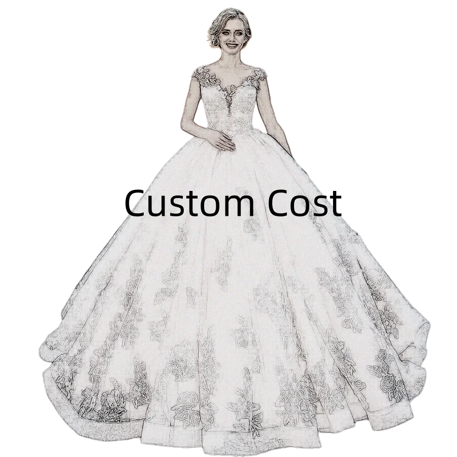 

Vestidos de Novia Ball Gown Backless Wedding Dress Vintage Lace Applique Beaded Tulle Wedding Gowns Long Bridal Dress