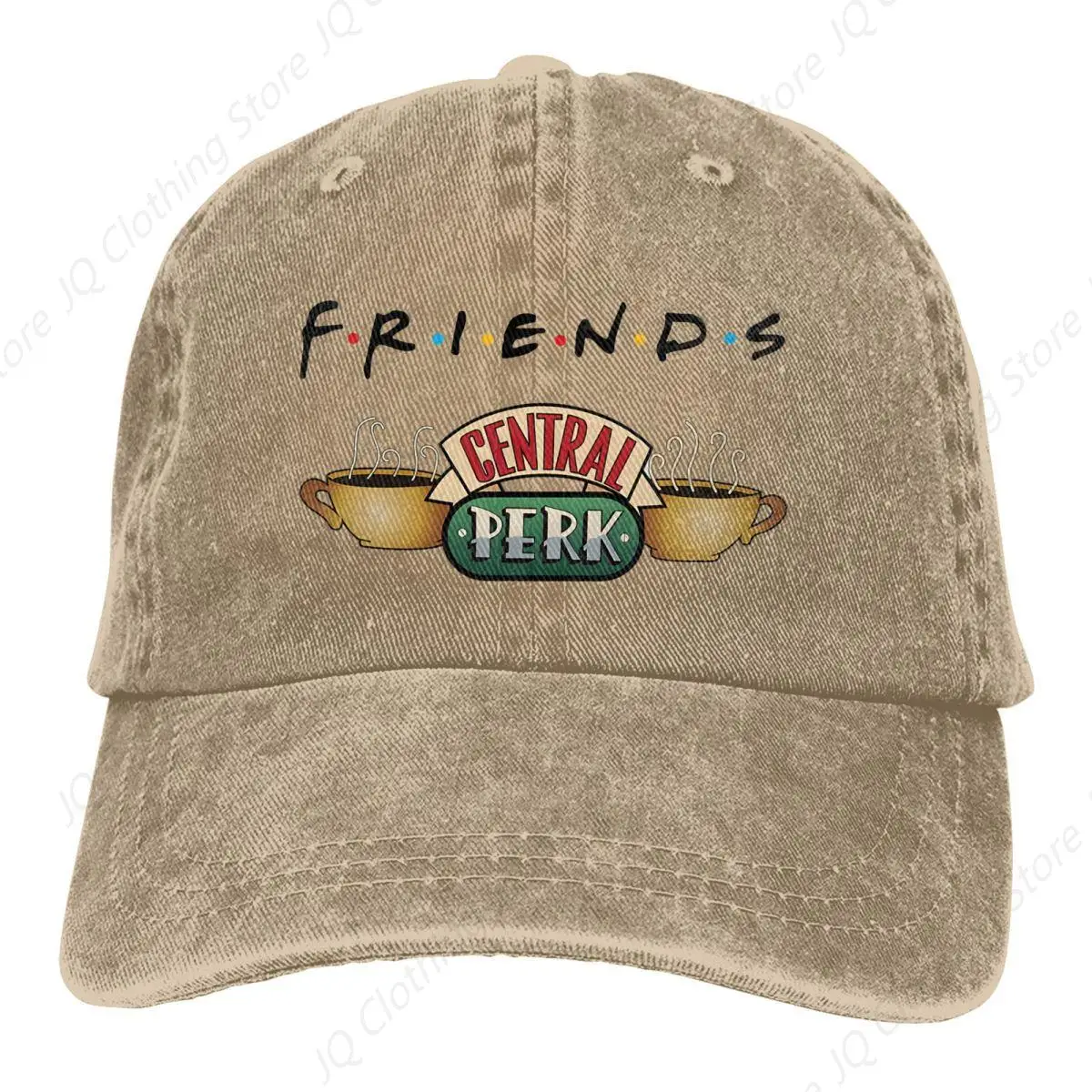 Friends Tv Show Coffee Retro Baseball Hat Cotton Outdoor Sun Protaction Caps Unisex Casual Snapback Hats