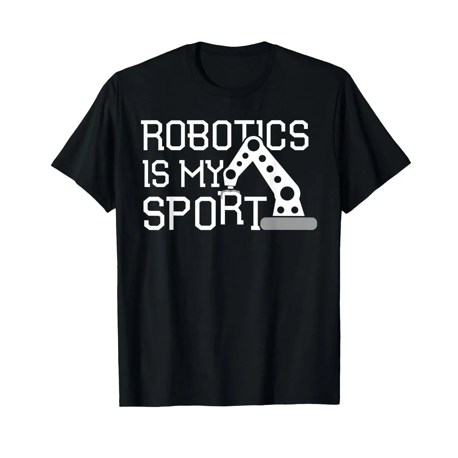 Robotics T Shirt for Men Is My Sport Coding vintage Washed Soft Breathable Versatile Slightly Stylish homme Casual