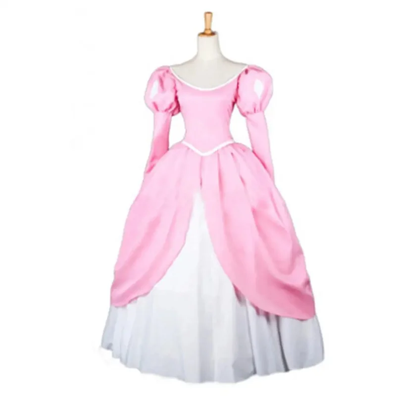 

Розовый карнавальный костюм русалки 2025 22, любой размер на заказ