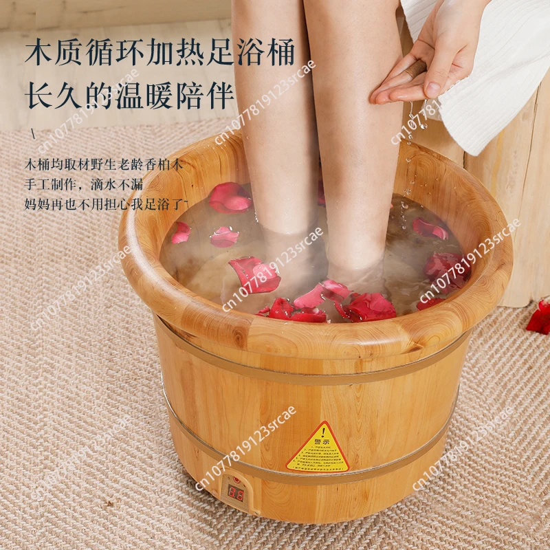 Deluxe Foot Spa, Electric Heated Soaker, Remote Control Tub, Constant Temperature Massage, Home Foot Care, Pedicure Device