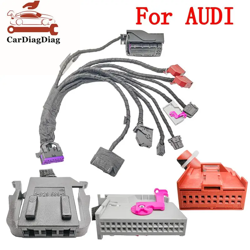 Newset ELV test platform For Audi Q7 A6L J518 steering column lock test platform wiring harness Steering column lock For Audi