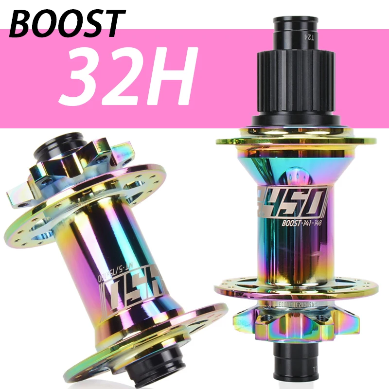KOOZER 450 32H Boost Mtb Hubs Cr-Mo Steel Axle 120 Click Hubs 15x100 110 142 148 THRU HG XD MS Аксессуары для велосипеда