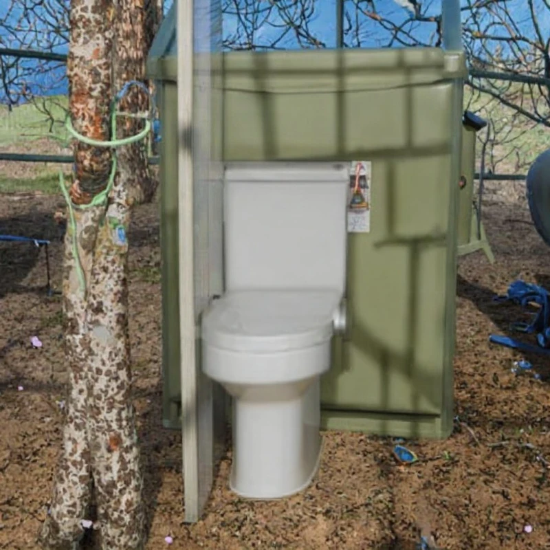 Picture 3: Modern Eco-Friendly Durable Design Portable Toilet Mobile Bathroom Sandwich Panel Construction