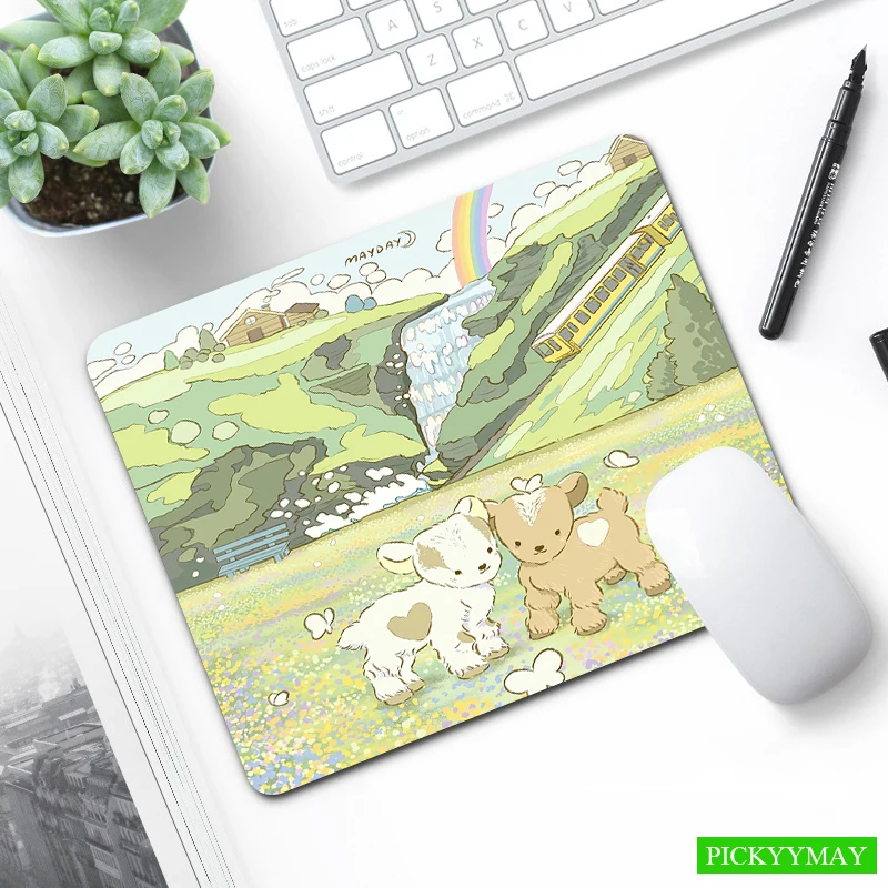 

Small Mouse Pad Cute Mousepad High Quality XS Laptop Mouse Mat Best Office Desk Pad Design Desk Mat Little Table Rug 20x25cm