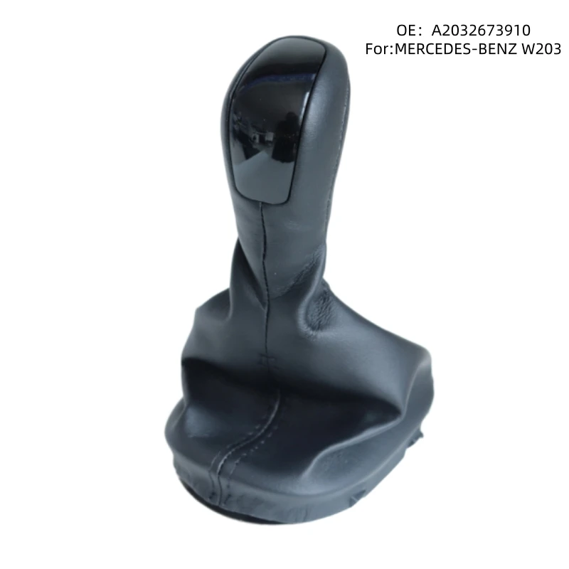 

for Mercedes Benz W203 shift knob automatic transmission ball head gear lever wrapped in leather gear head gear lever shift hand