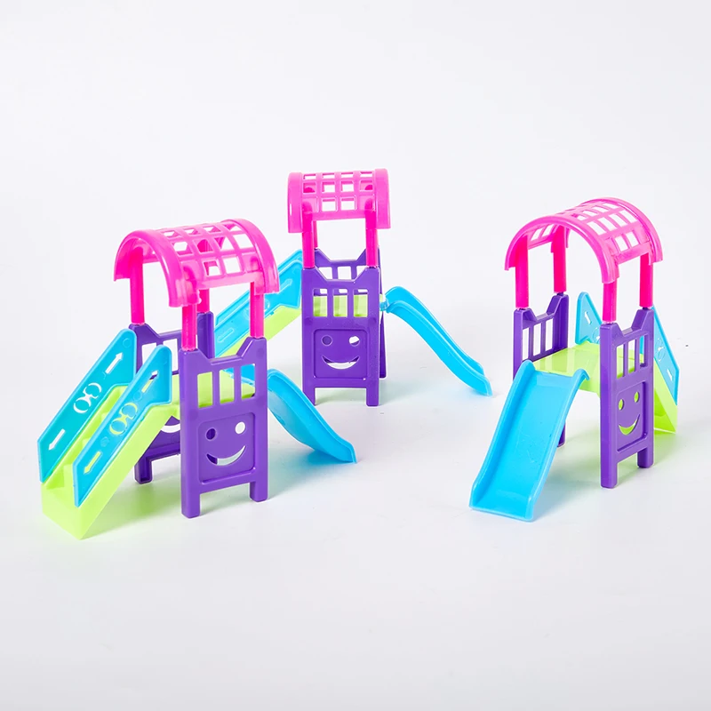 

Парк развлечений, раздвижная игра, кукла, горка, игрушки для девочек, лестница, аксессуары для кукольного домика, куклы, миниатюры, забавная садовая игрушка, детский сад