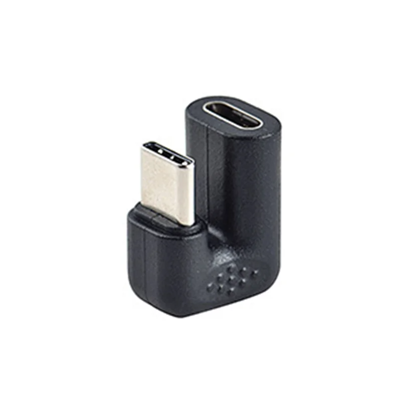 

FULL-4Pcs 180 Degree Right Angle USB 3.1 Type C Male To Female USB-C Converter Adapter For Xiaomi Huawei Smart Phone