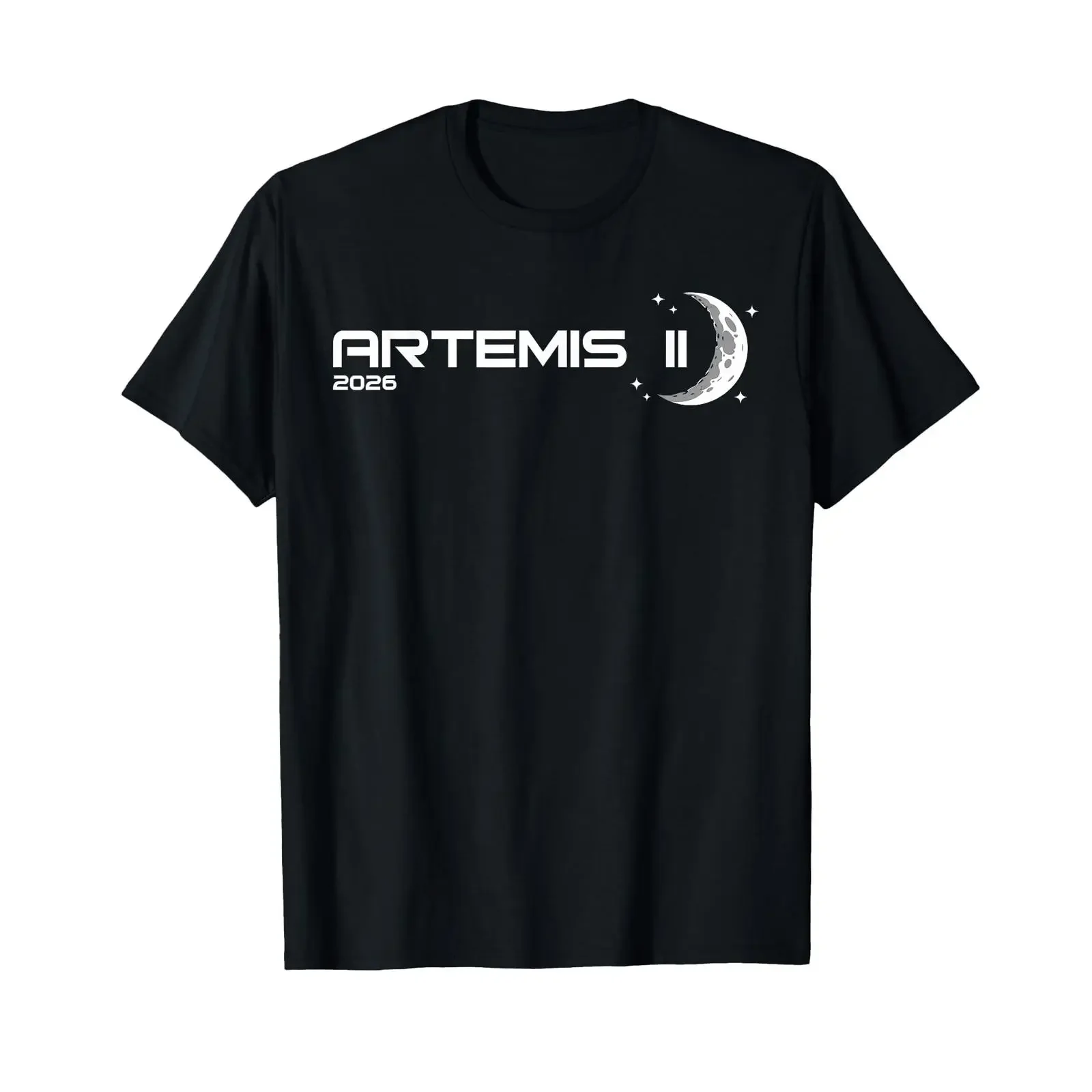 Artemis II Launch The Moon 2026 2 Rocket USA T Shirt vintage Washed Top For Everyday Wear homme Slightly designer clothes