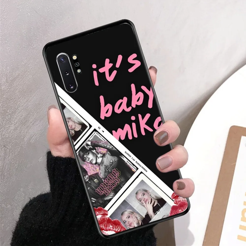 Singer Young Miko Phone Case For Samsung Note 8 9 10 20 pro plus lite M 10 11 20 30 21 31 51 A 21 22 42 02 03