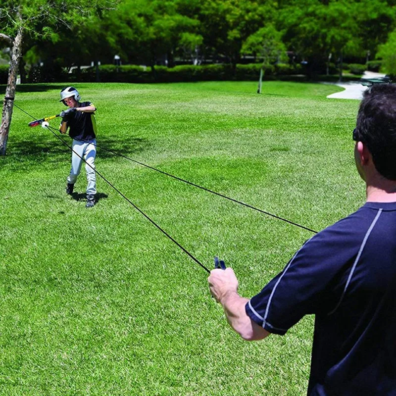 Baseball Batting Trainer Portable PU Swing Training Device Practice Tool Baseball Training Accessories For Beginner